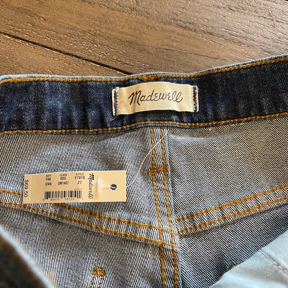NWT Madewell Denim Shorts size 27 - Picture 10 of 14